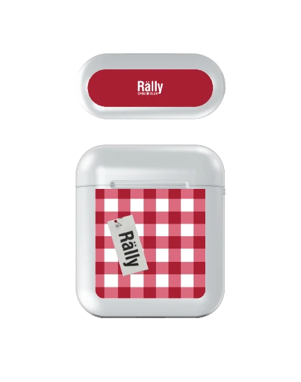 เคสใส airpods รุ่น 1/2 rally ตารางสตรอว์เบอร์รี่