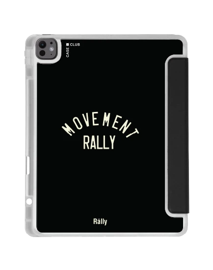 เคสใส ipad air6/7 13" 2025 (m2/m3) สีดำ rally varsity movement สีดำ