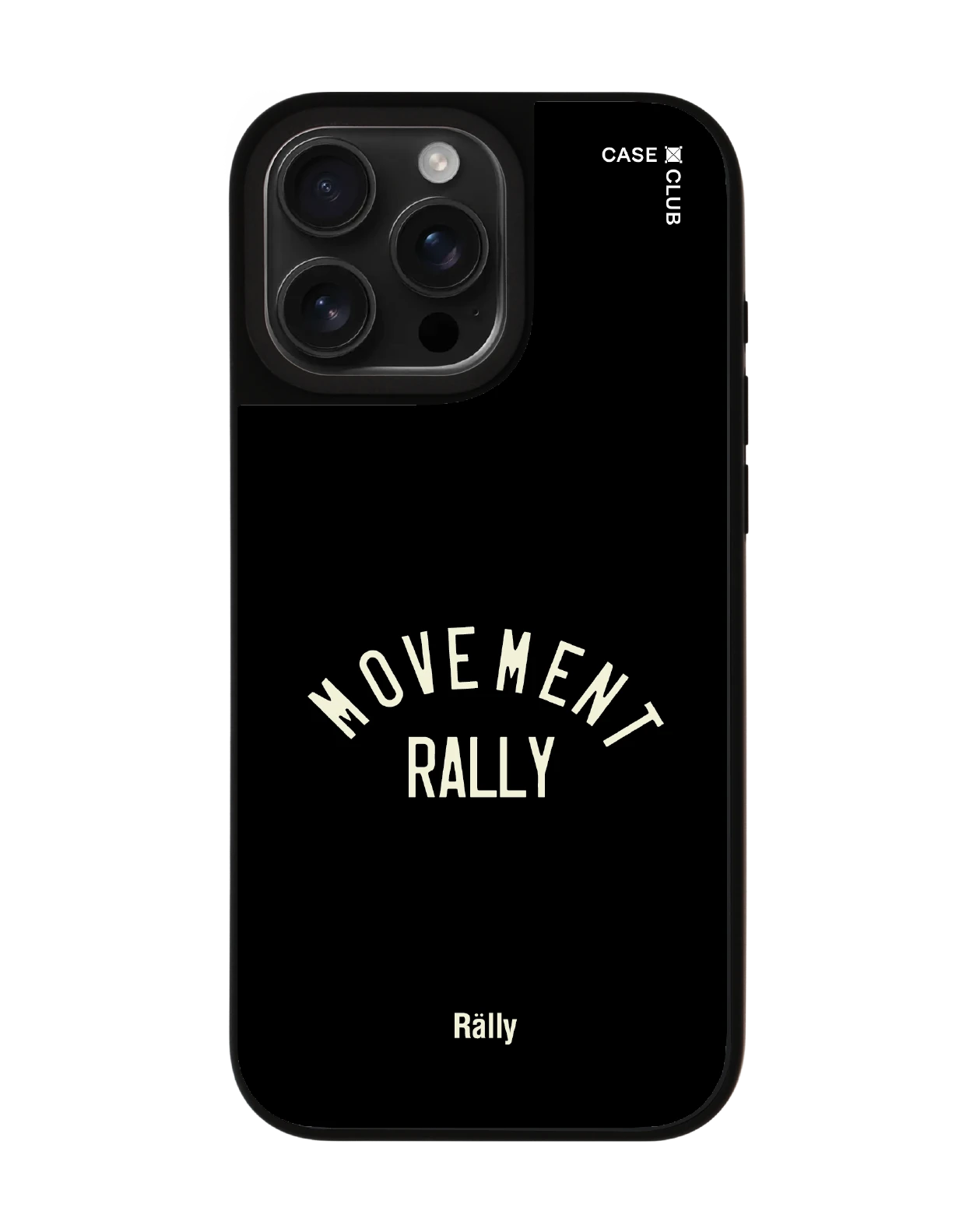 iphone 16 pro max matte black mirror magsafe rally varsity