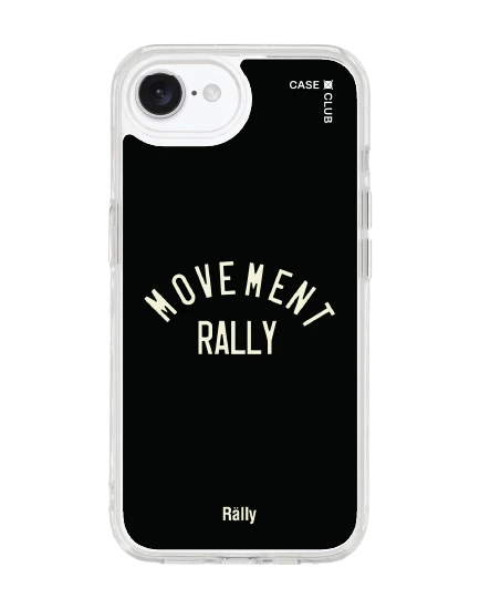 เคสใส iphone 16e magsafe rally varsity movement สีดำ