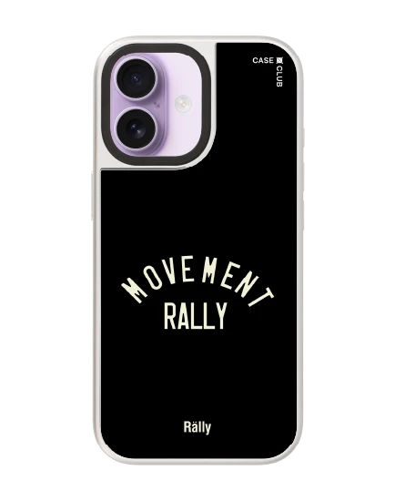 เคสกระจก iphone 17 magsafe rally varsity movement สีดำ