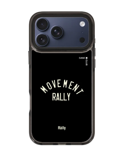 เคสใส iphone 17 pro max magsafe สีดำ rally varsity