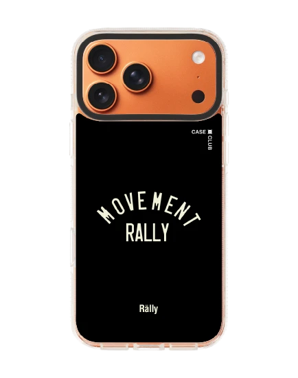 เคสใส iphone 17 pro max clear case magsafe shield rally varsity movement สีดำ