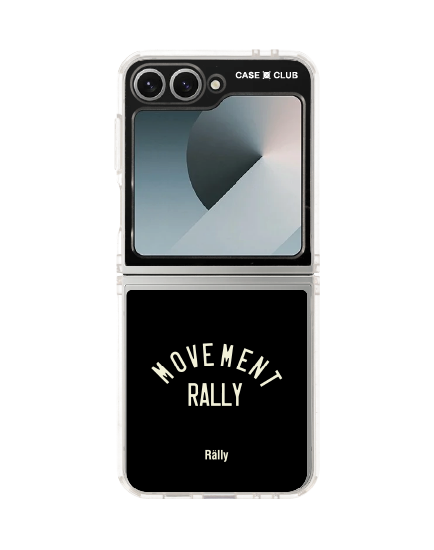 เคสใส samsung galaxy z flip 6 rally varsity