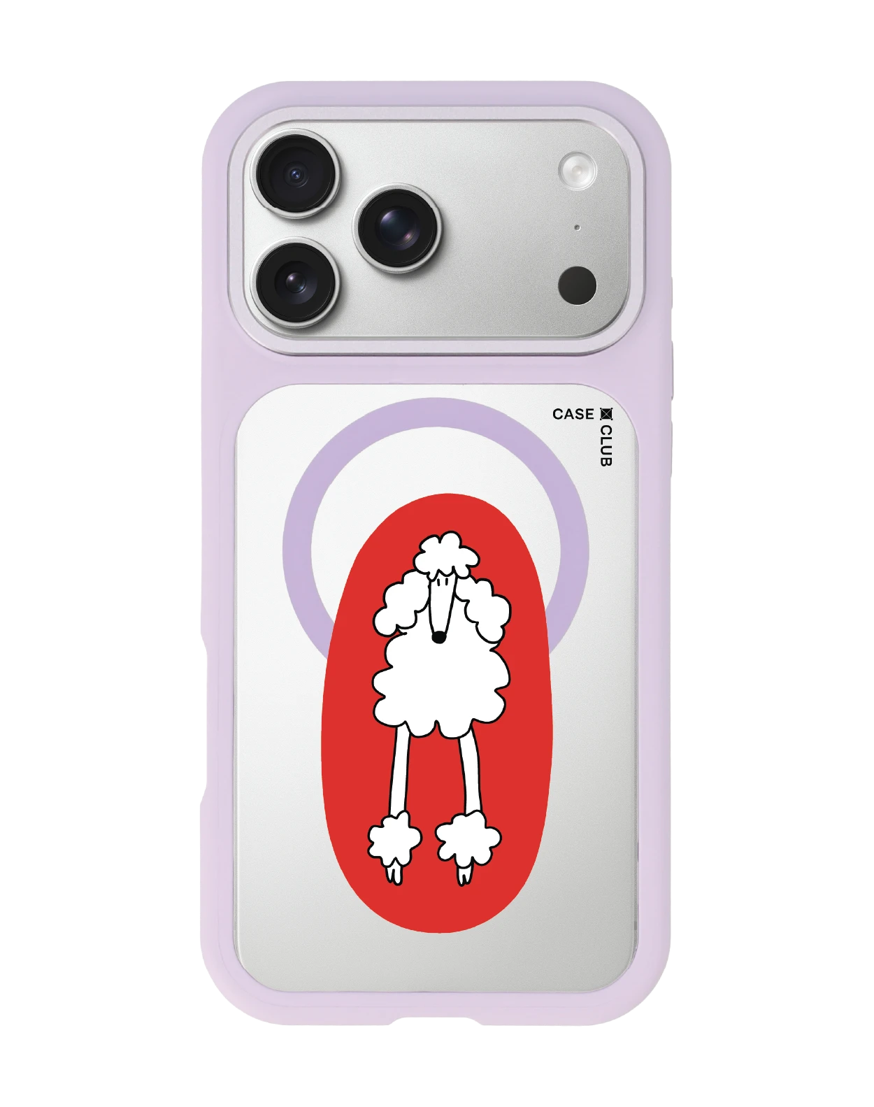 iphone 18 pro max switch lilac magsafe red circle poodle