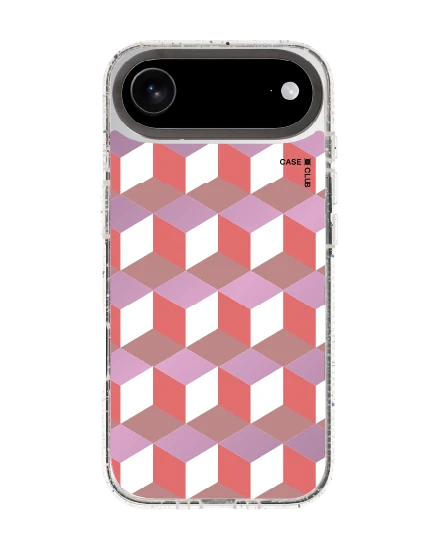 iphone air clear mirror magsafe ruby geometric cube