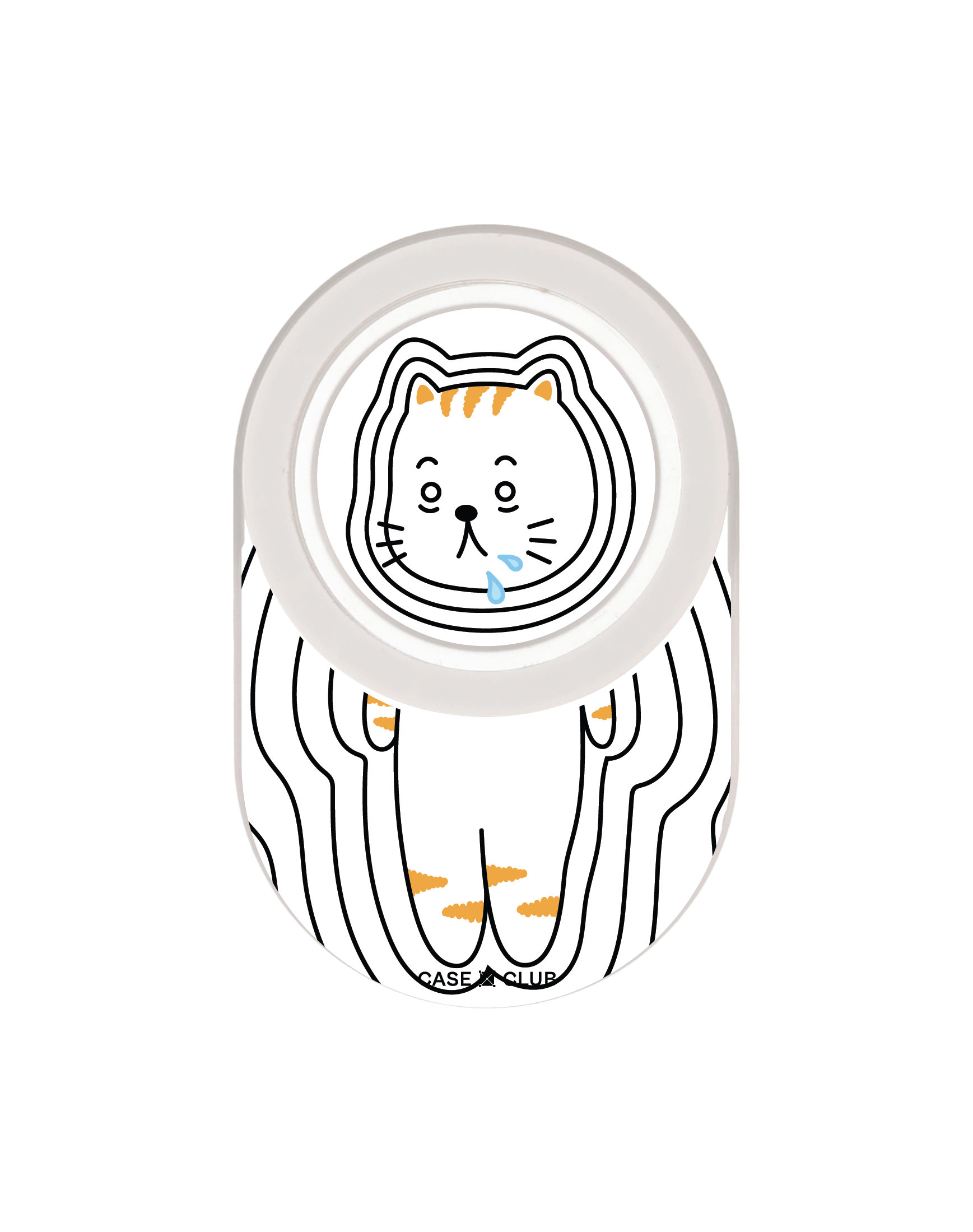 clear popgrip salmon cat hungry