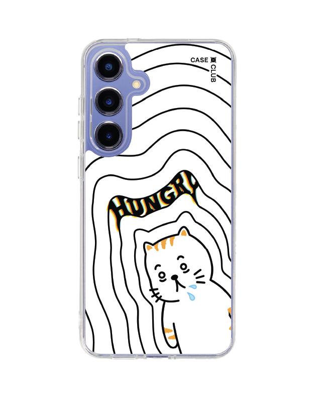 เคสใส Samsung Galaxy S25 Plus MagSafe Salmon Cat หิว