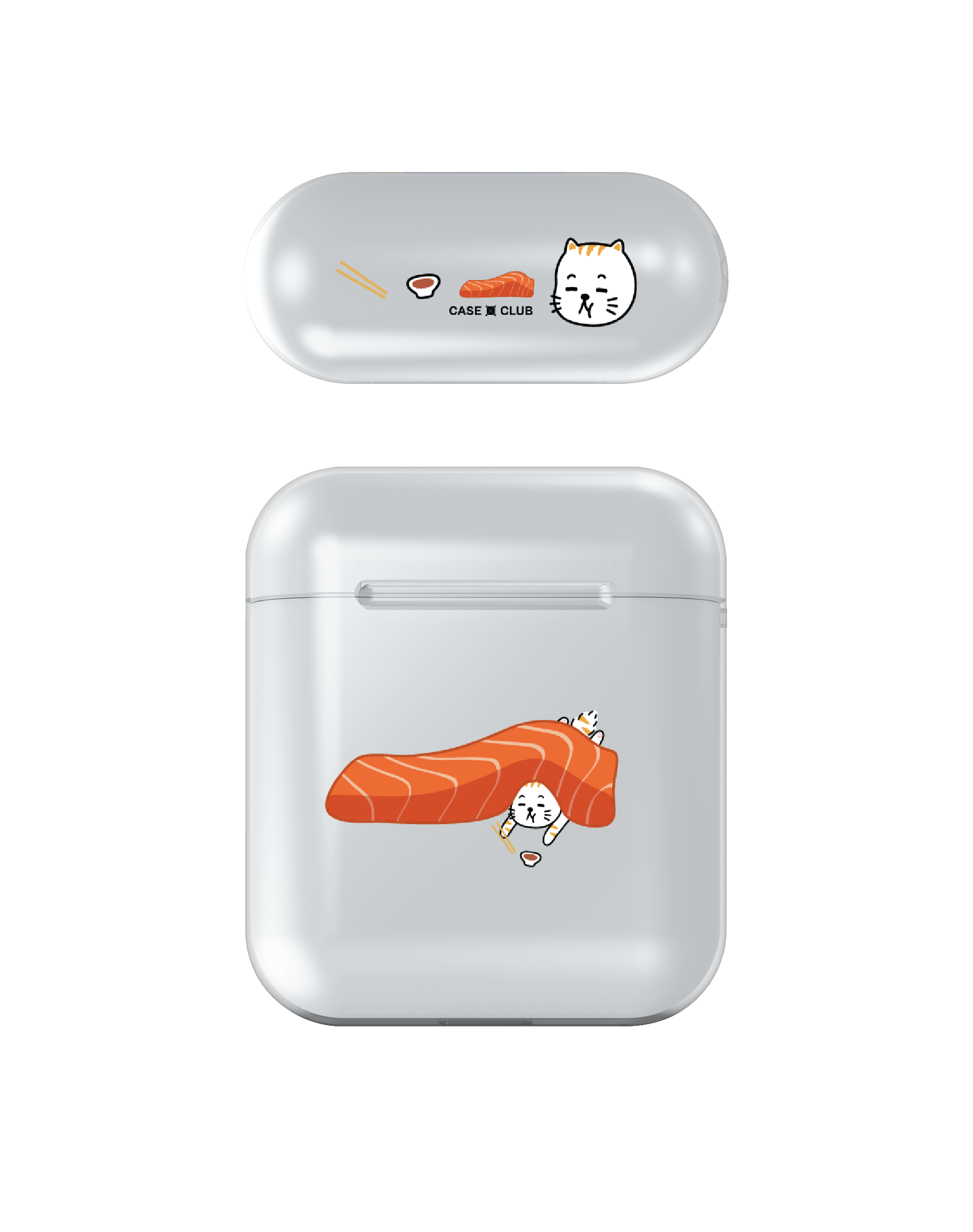 salmon cat loves salmon