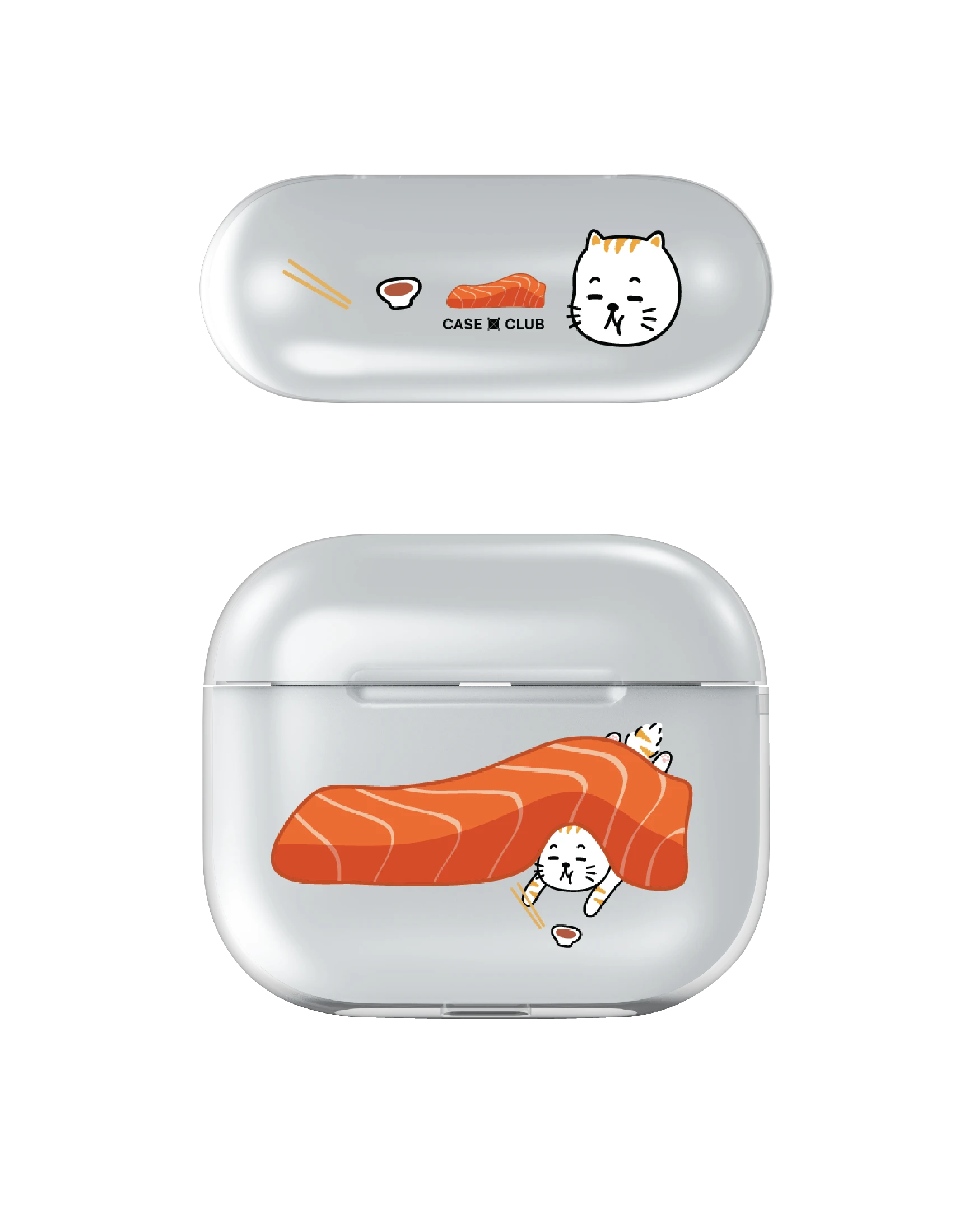 salmon cat loves salmon