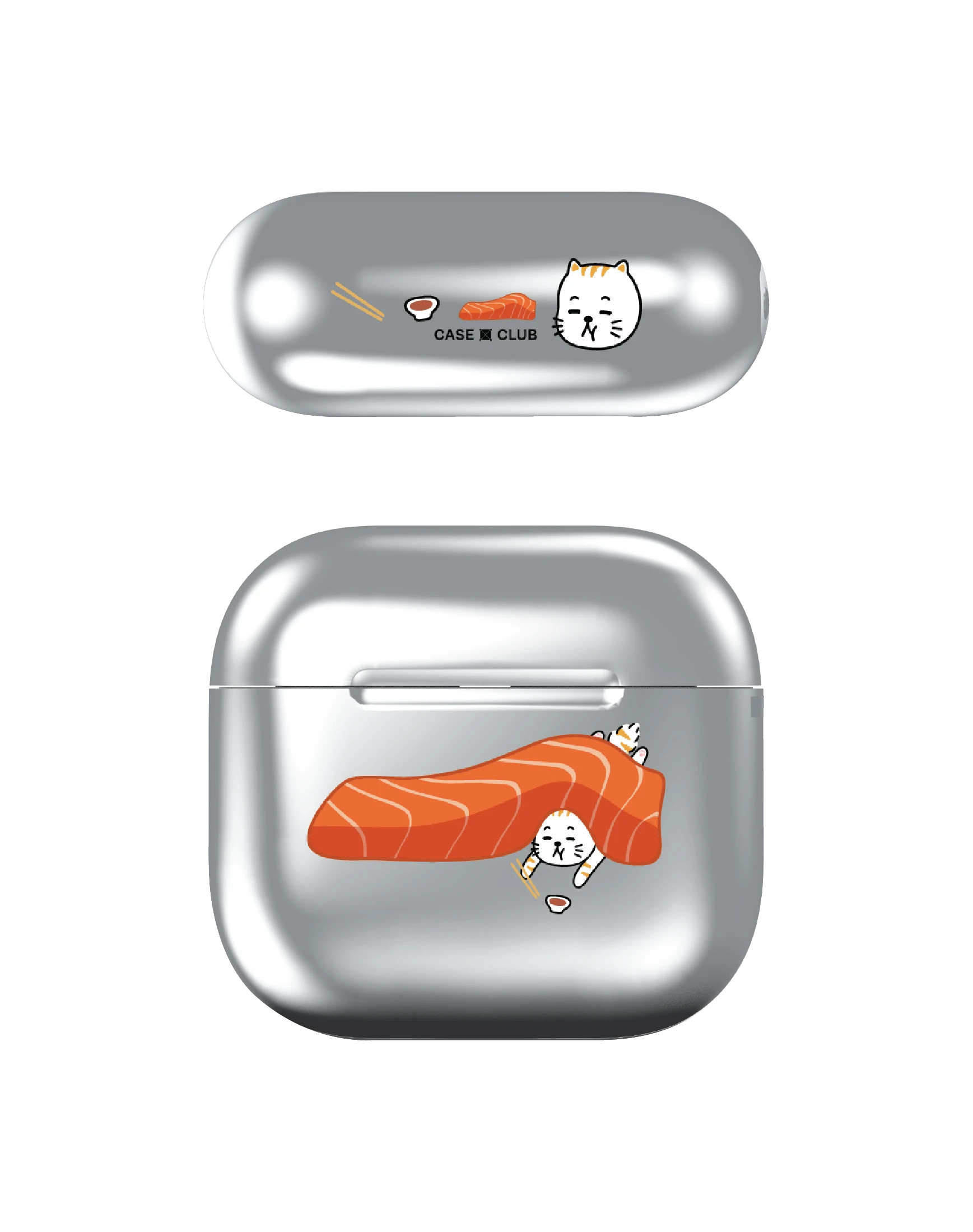 salmon cat loves salmon