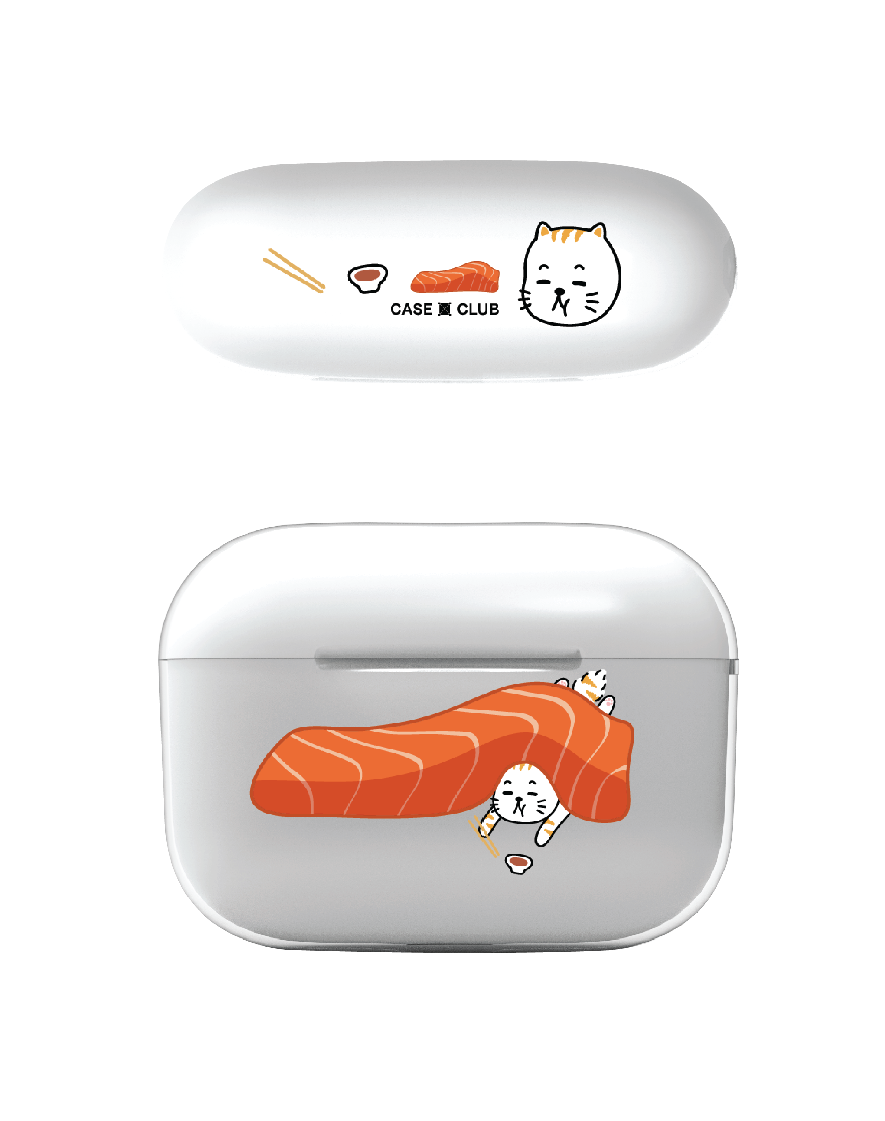 salmon cat loves salmon