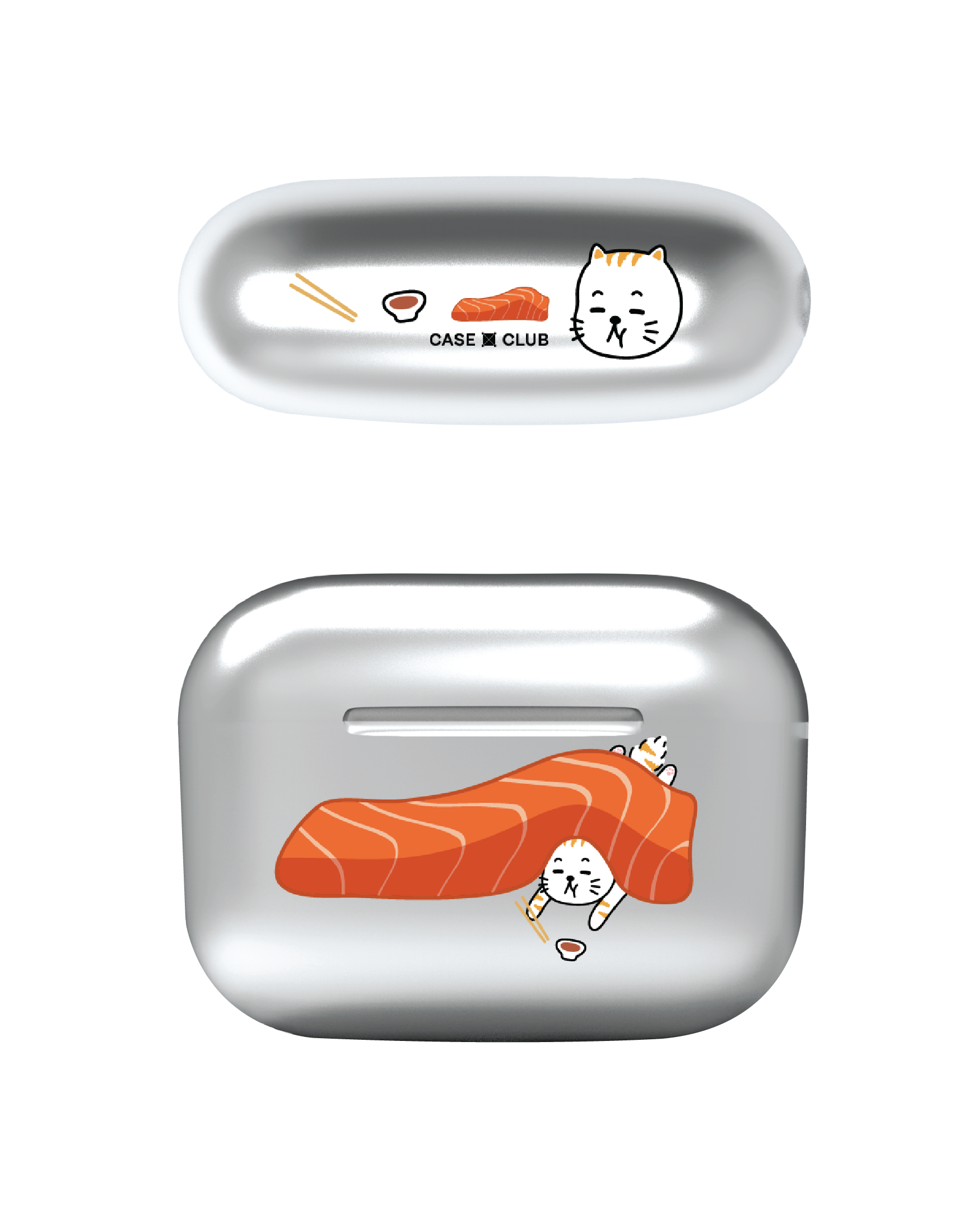 salmon cat loves salmon