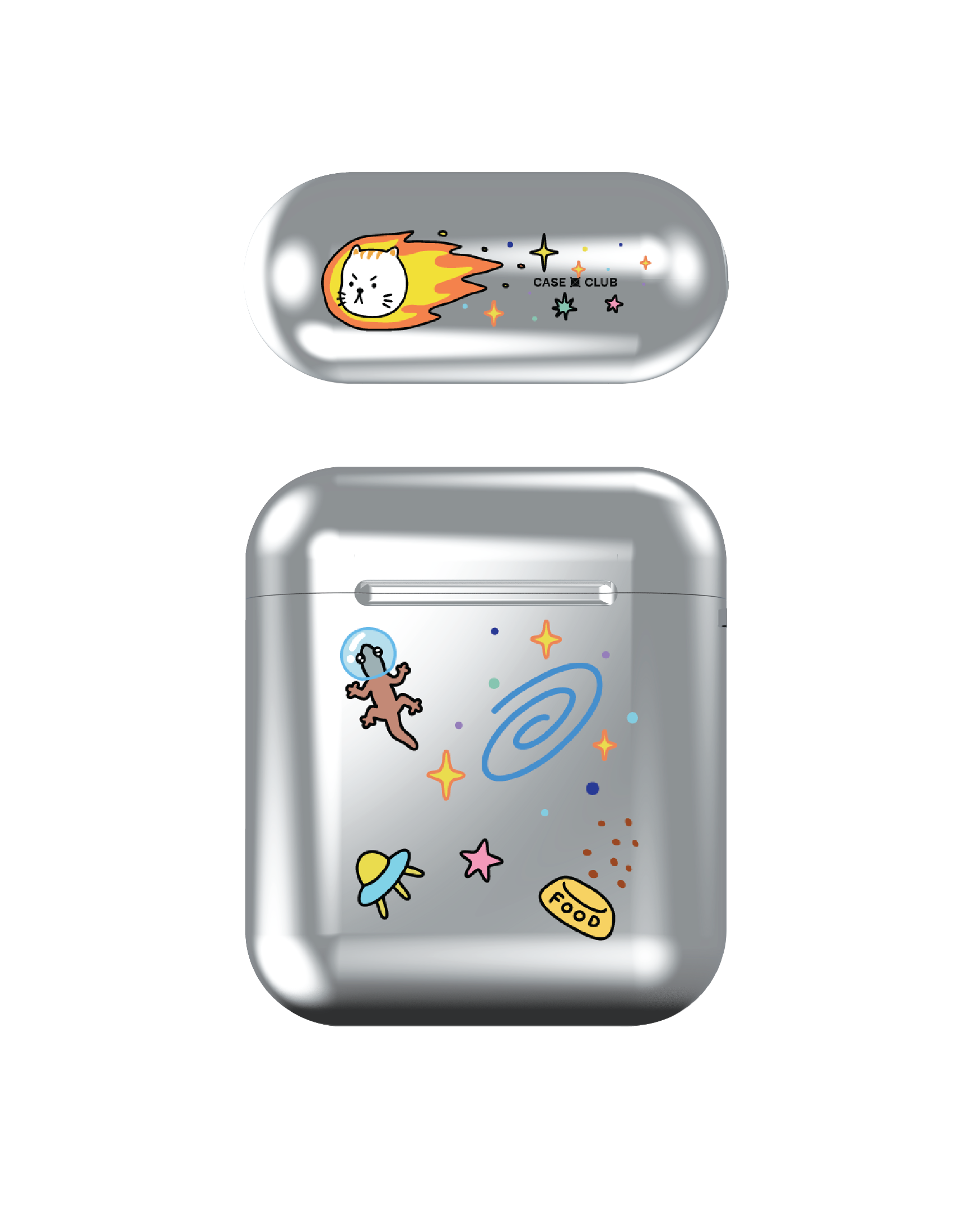 salmon cat space