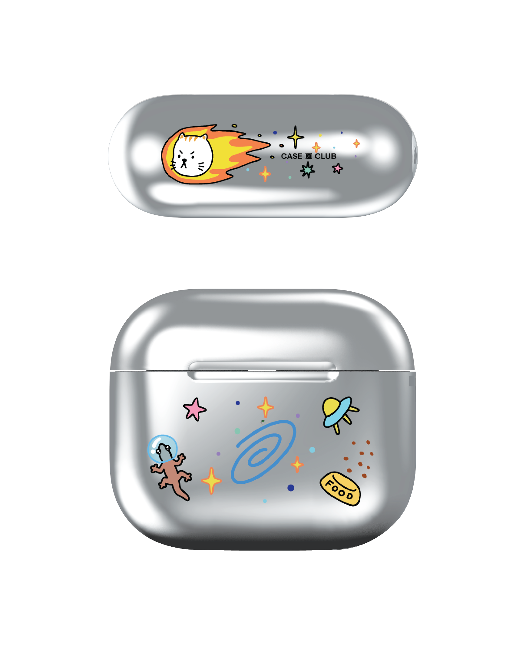 salmon cat space