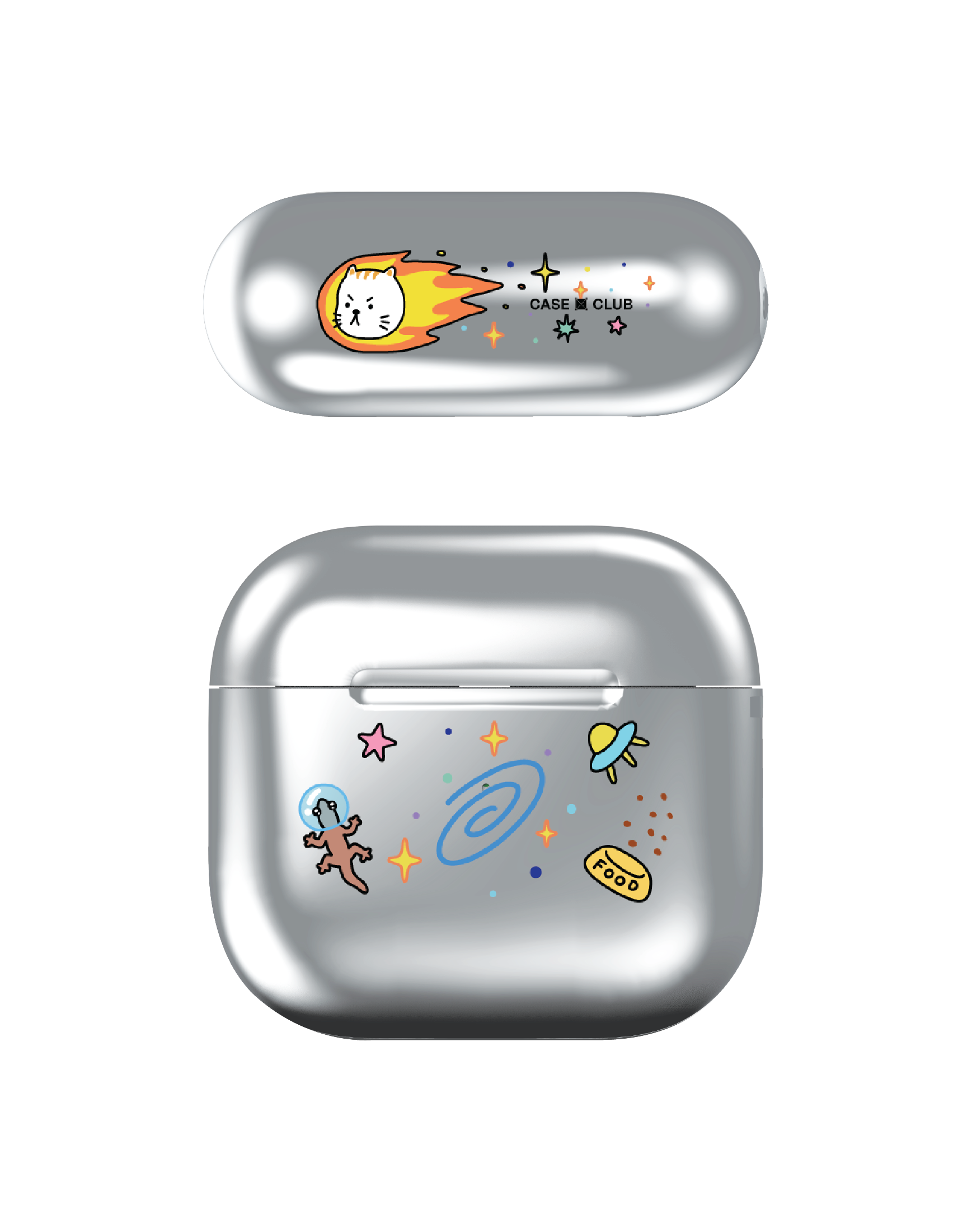 salmon cat space