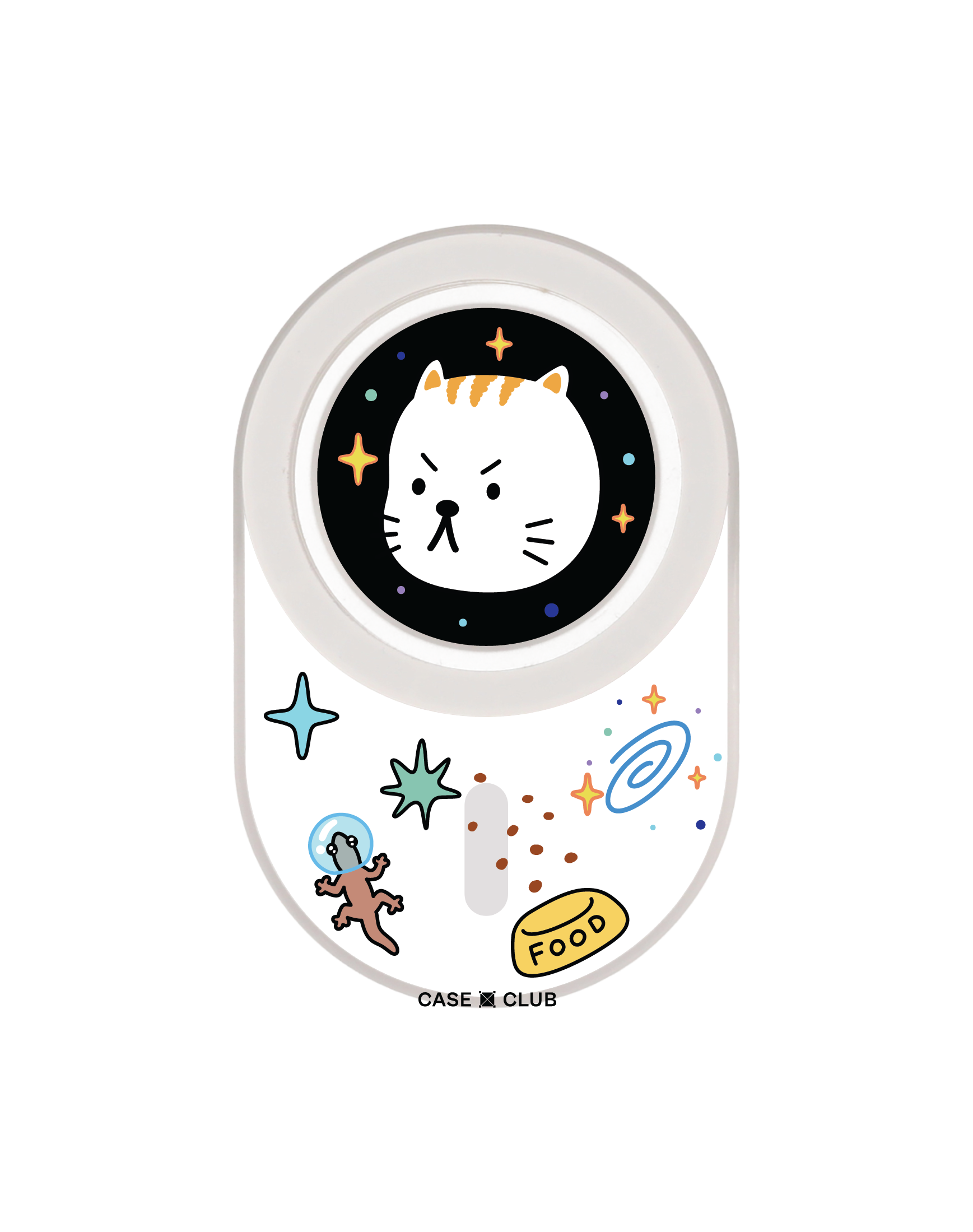 salmon cat space