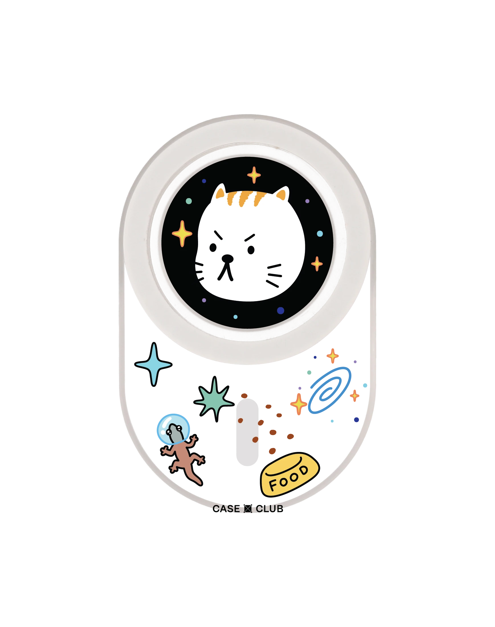 salmon cat space