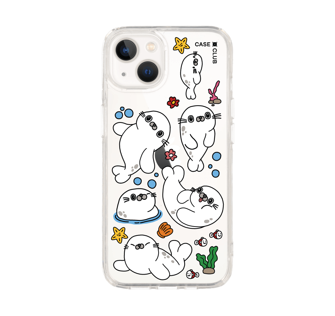 เคสใส iPhone 13 ซีลสติ๊กเกอร์