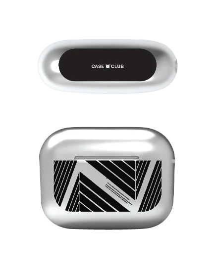 airpods pro 3 silver case sharp flow