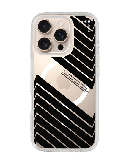 เคสใส iphone 16 pro magsafe เส้นคมเคลื่อนไหว