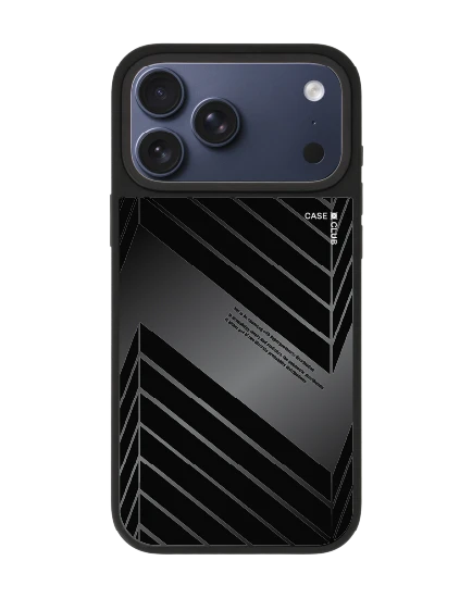 เคสกระจก iphone 17 pro max matte magsafe เส้นคมเคลื่อนไหว