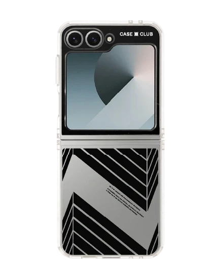 samsung galaxy z flip 6 clear case sharp flow