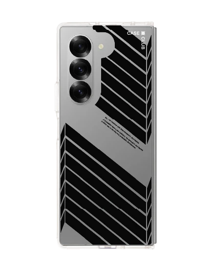 samsung galaxy z fold 6 clear case sharp flow