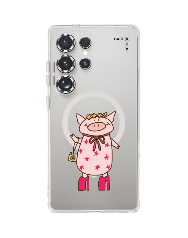 เคสใส samsung galaxy s25 ultra magsafe หมูช้อปปิ้ง