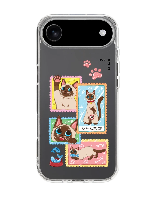 เคสใส iphone 17 air แสตมป์แมววิเชียรมาศ
