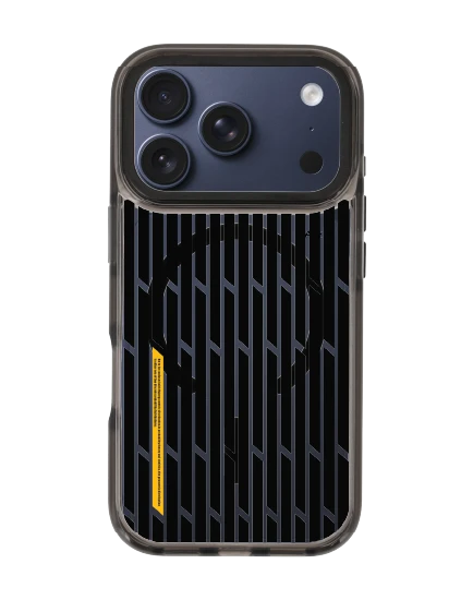 iphone 17 pro clear black magsafe signal grid