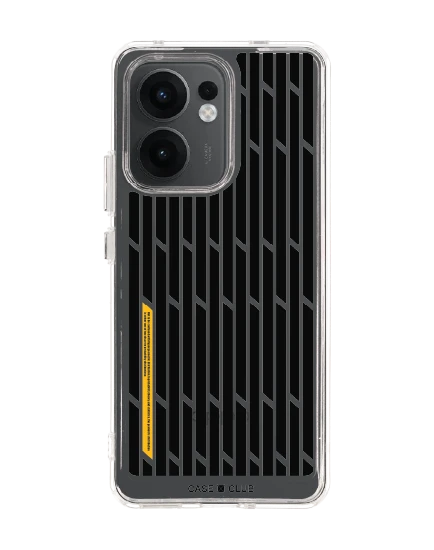 oppo reno 13f clear case signal grid