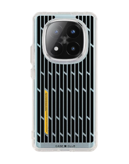 redmi note 14 pro plus clear case signal grid