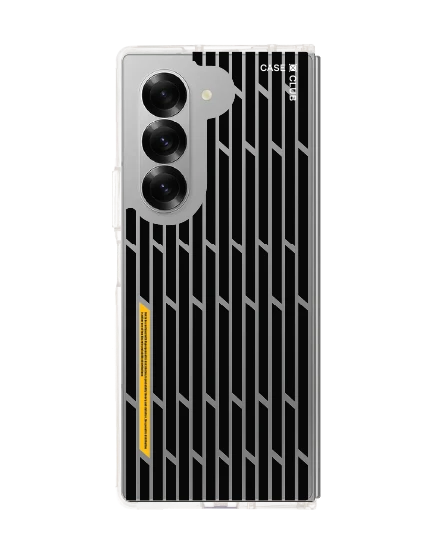 samsung galaxy z fold 6 clear case signal grid