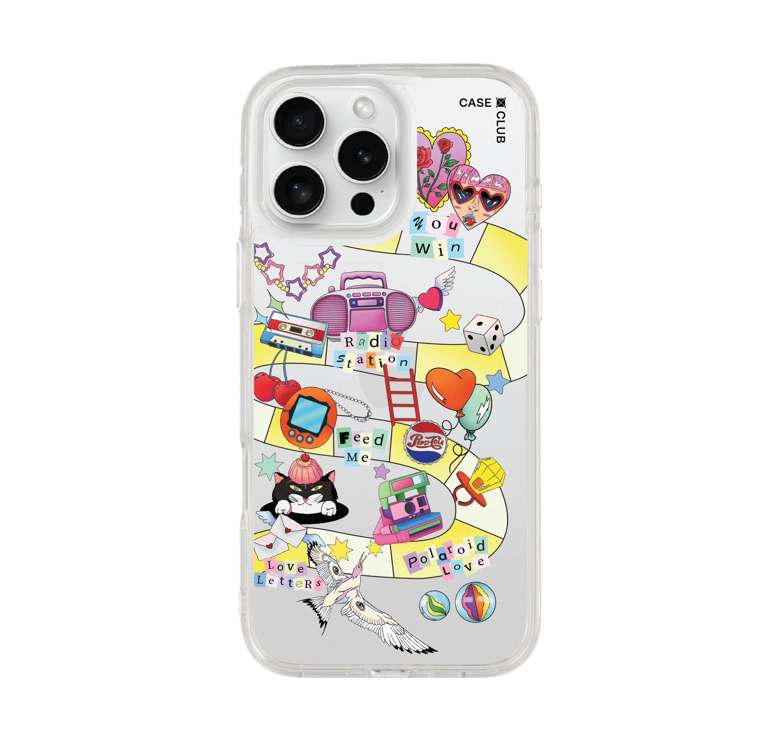 เคสใส iPhone 16 Pro Max Bomfha งูบันได