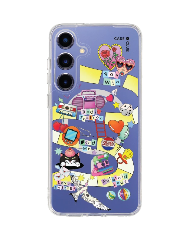 samsung galaxy s25 plus clear magsafe snake & ladder by bomfha