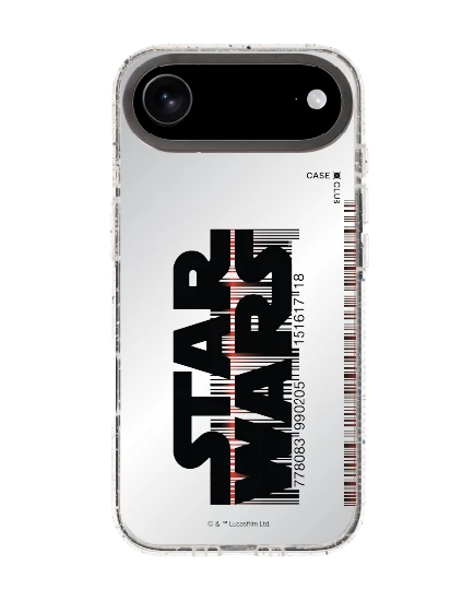 iphone air clear mirror magsafe star wars barcode logo