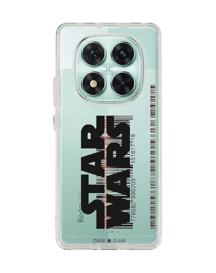 เคสใส redmi note 14 pro star wars barcode logo