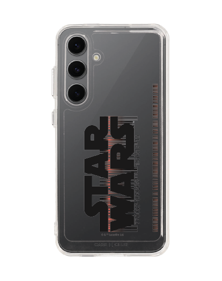 เคสใส samsung s24 fe star wars barcode logo