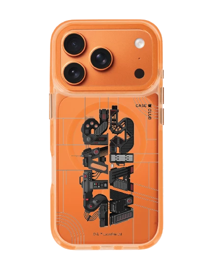 เคสใสสีส้ม iphone 17 pro magsafe star wars โลโก้สงครามดวงดาว