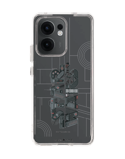 เคสใส oppo reno 13f star wars battle gear logo