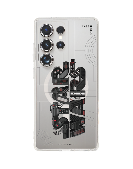 Samsung Galaxy S25 Ultra Clear MagSafe Star Wars Battle Gear Logo