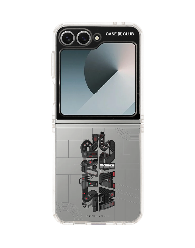 เคสใส samsung galaxy z flip 6 star wars battle gear logo