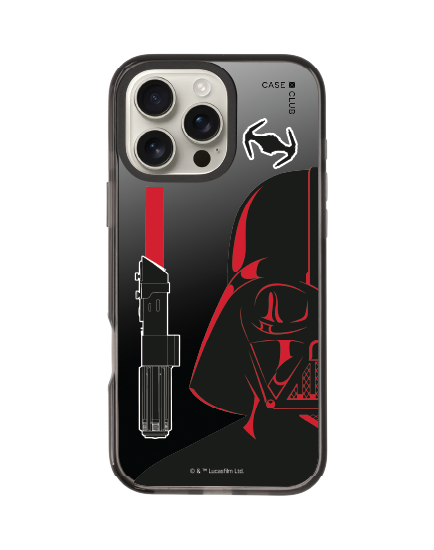 iPhone 16 Pro Max Black Mirror MagSafe Star Wars Darth Vader