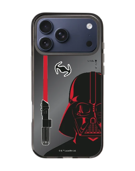 iphone 17 pro max black mirror magsafe star wars darth vader