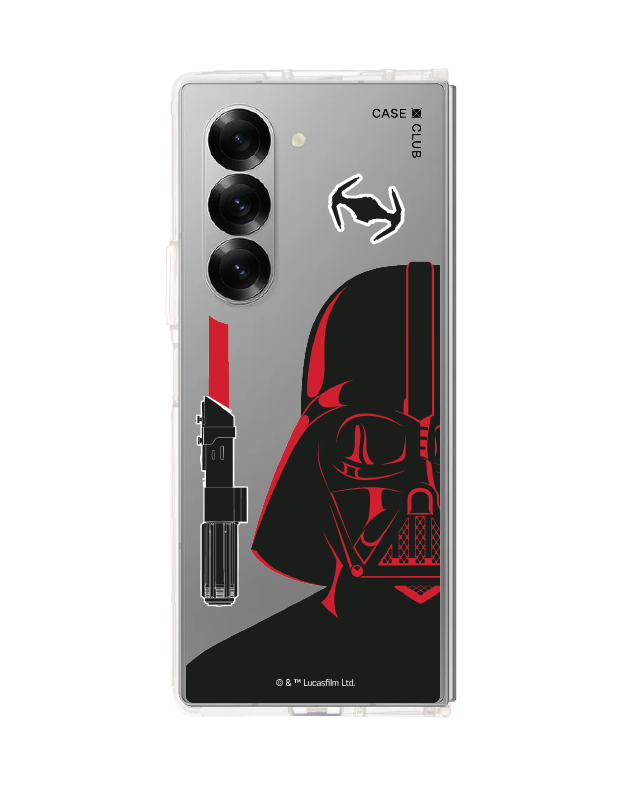 samsung galaxy z fold 6 clear case star wars darth vader