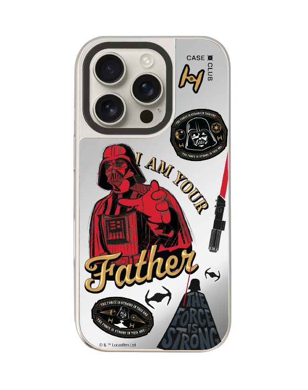 เคสกระจก iphone 16 pro max magsafe star wars i am your father