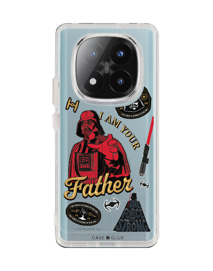 redmi note 14 pro plus clear case star wars i am your father