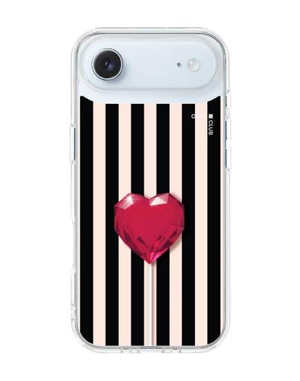 iphone air clear striped heartbeat