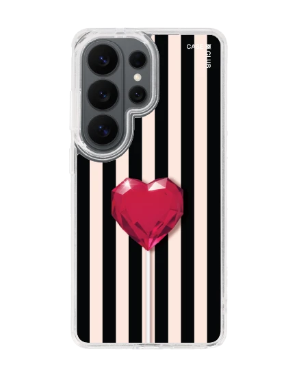 เคสใส samsung galaxy s26 ultra clear magsafe หัวใจลายทาง